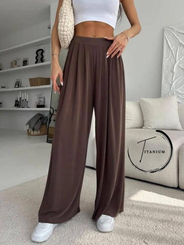 شلوار Oysho سایز: S M L XL رنگ: قهوه ای ذغالی